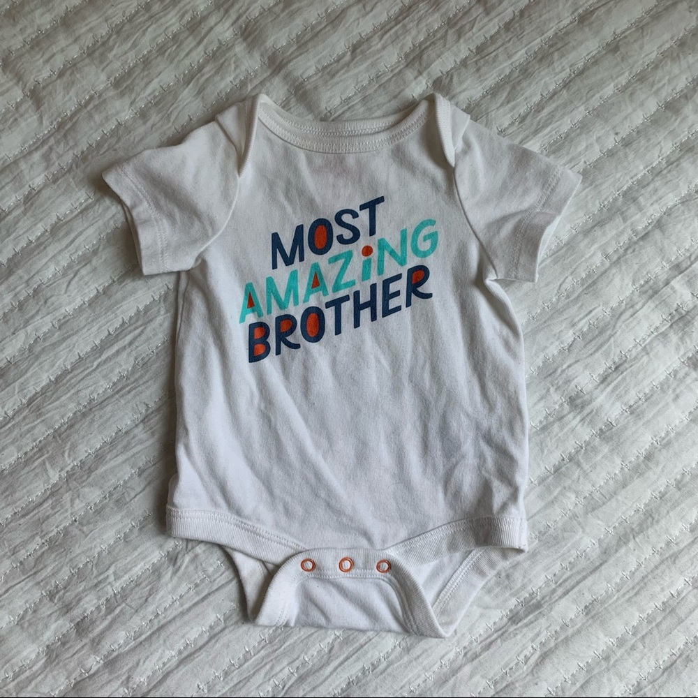 Most Amazing Brother onesie